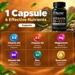 Humble Organic Labs Vitamin D3 + K2 – 60 Capsules