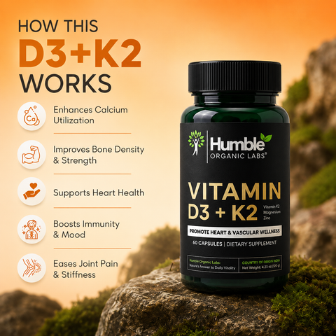 Vitamin D3 + K2 Formula – Strong Bones & Immune Health