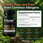 Humble Organic Labs Pure Moringa – 60 Capsules