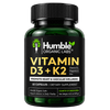 Humble Organic Labs Vitamin D3 + K2 – 60 Capsules